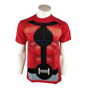 Mad Engine Marvel Ant-Man Chest Mens Graphic T-Shirt Red Size Small